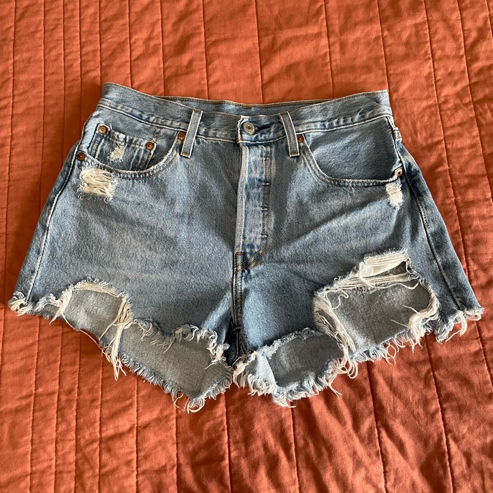 Levi’s 501 denim shorts